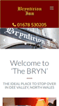 Mobile Screenshot of bryntirioninn.co.uk